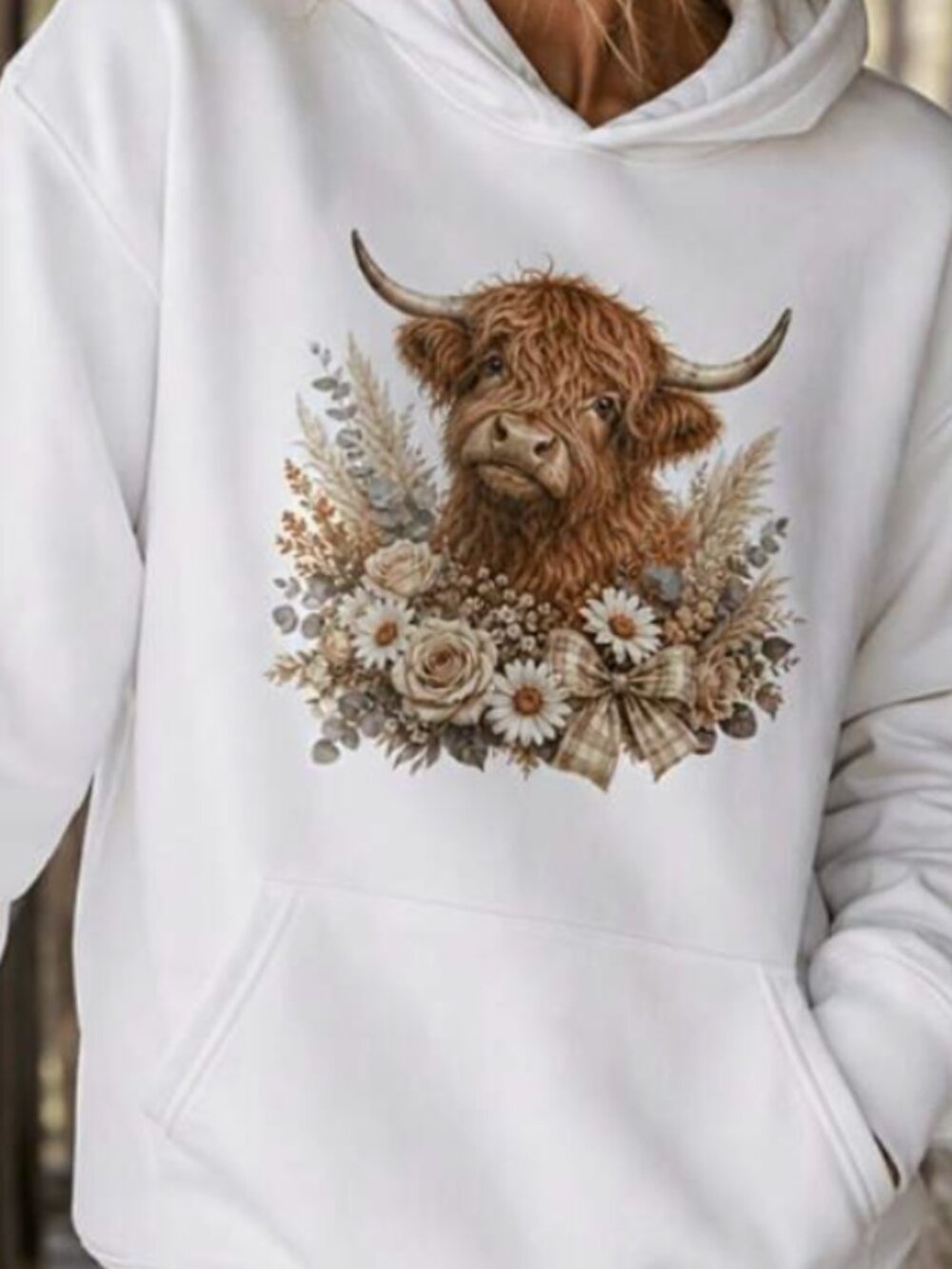 NWOT Highland Cow Sweatshirt
